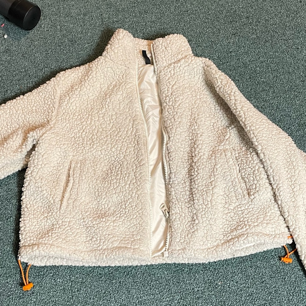 Teddy bear white jacket